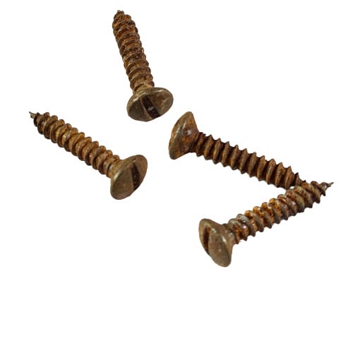 Bolkopschroef bruin 6 x 19 mm