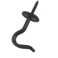 Wire hook zwart