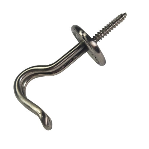 Wire hook chroom/zilver