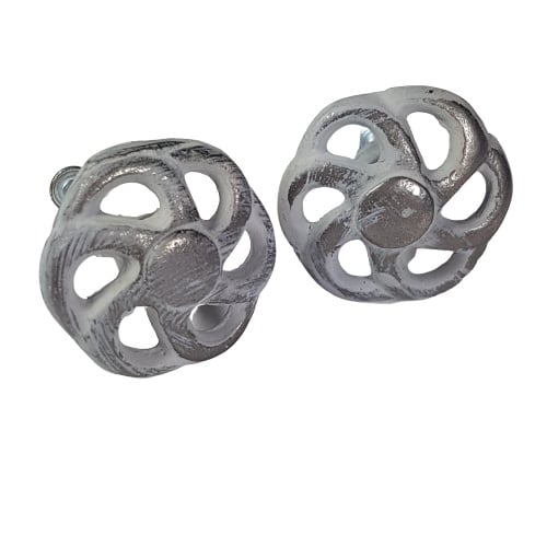 deurknop rond distressed MK24/G