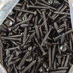 Bolkopschroef zwart 6 x 25 mm