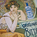 Decoupage papier Art Nouveau-Bitter