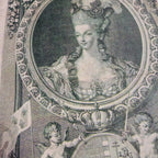 Decoupagepapier Marie Antoinette