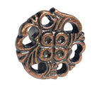 metalen deurknop henna antiek koper