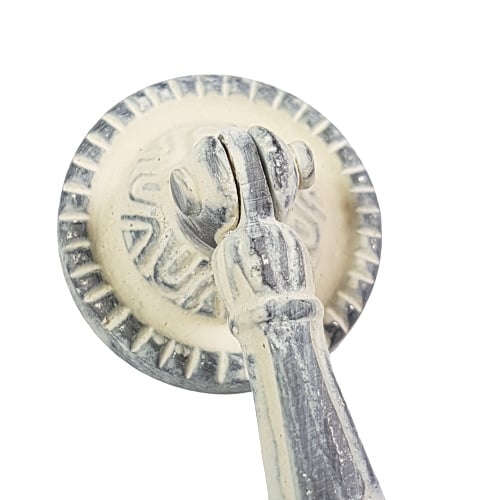 greep LONG PULL- antiek wit