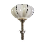 porseleinen knop STRIPE
