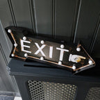 "vintage" lichtbak EXIT