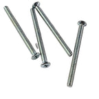 zwarte metalen deurknop T-model XL