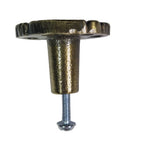 metalen kastknop henna-goud