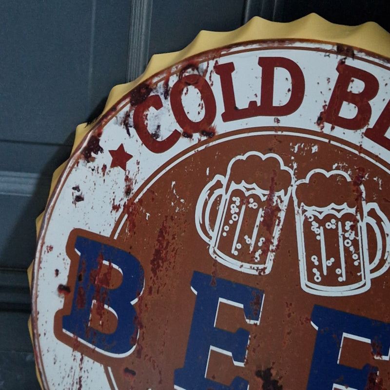 Tekstbord COLD BEER