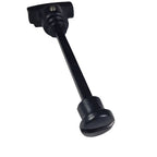 Zwarte deurklink DK102 met WC-slot