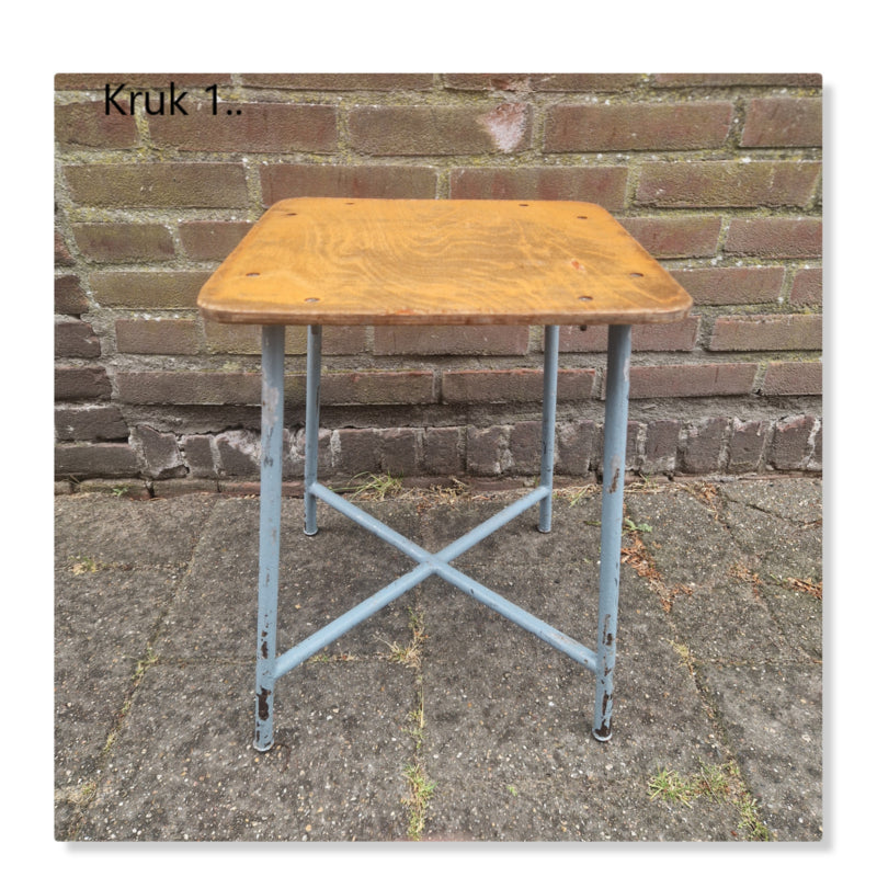 Kruk industrieel vintage