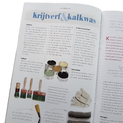 Amazona krijtverf Magazine