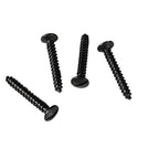 Bolkopschroef zwart 6 x 25 mm