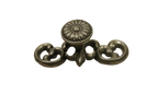 knop French grijs ovaal