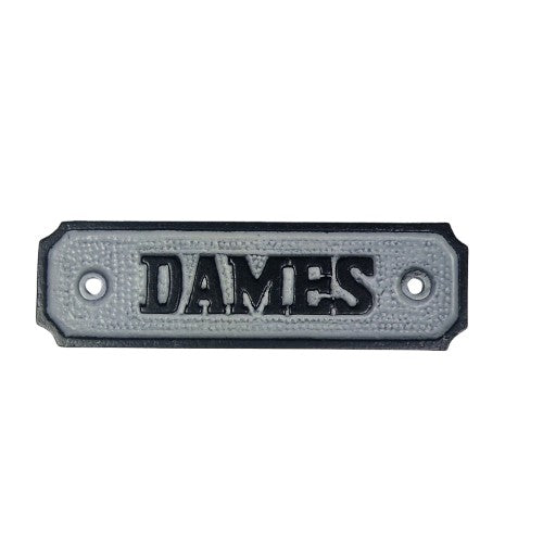 Deurbordje Dames grijs/vk