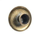 Kaarsenhouder antiek goud stomp