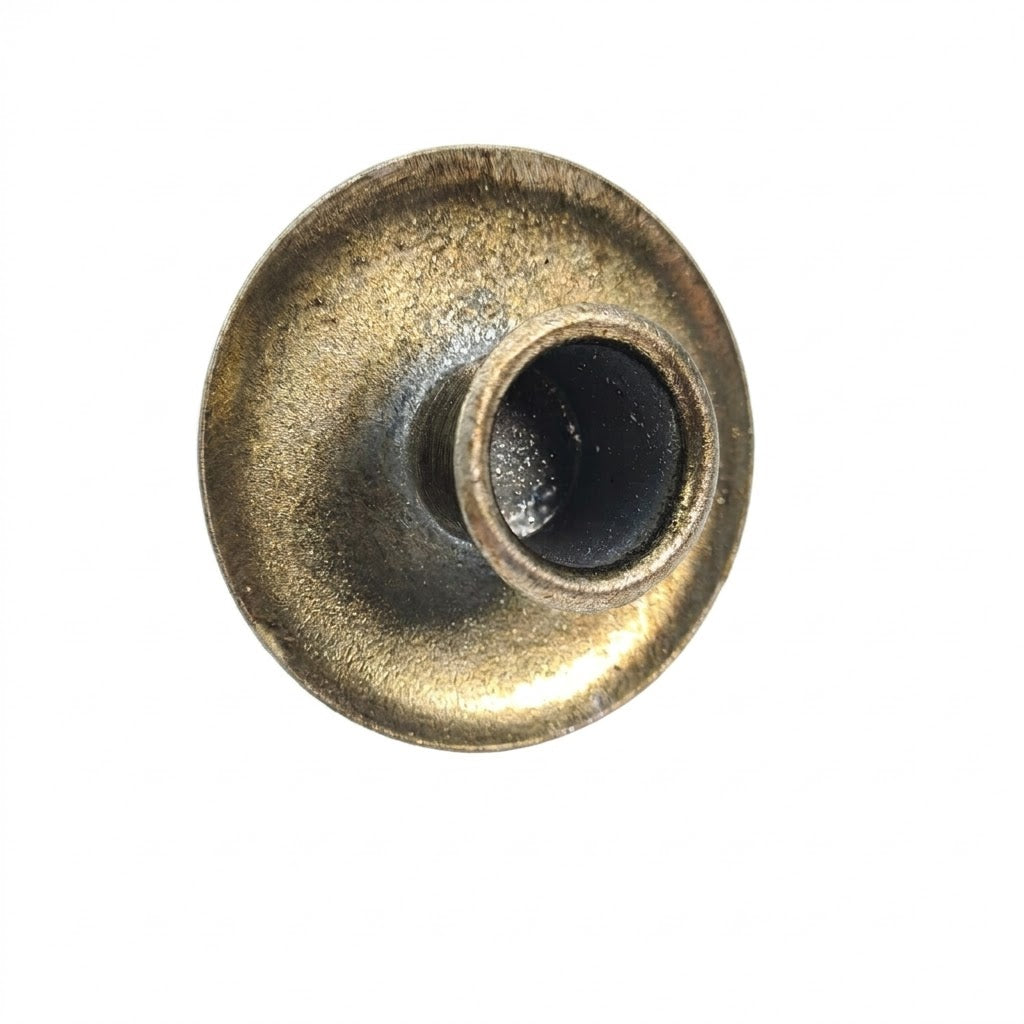 Kaarsenhouder antiek goud stomp
