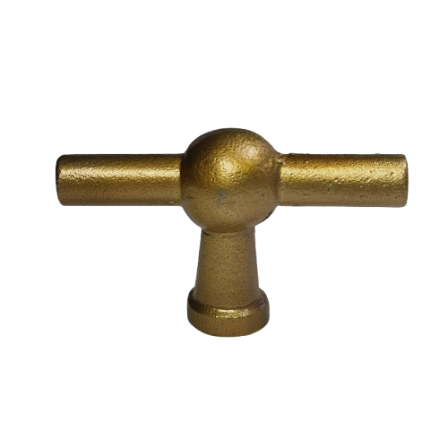 T knop Cross-goud