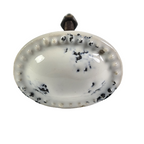 porseleinen knop shabby chic-wit
