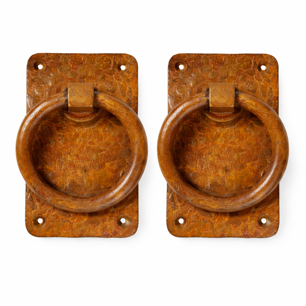 deurklink  ring pull L-br