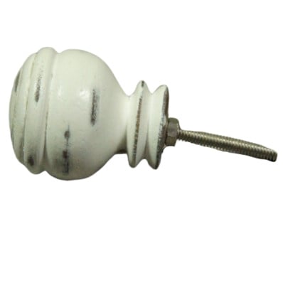 meubelknop WOODY-wit/L