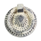 meubelgreep RING PULL /wit antiek