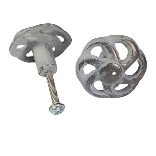 deurknop rond distressed MK24/G