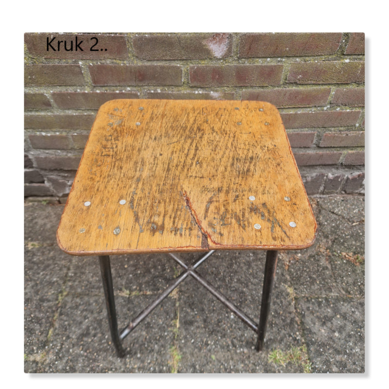Kruk industrieel vintage