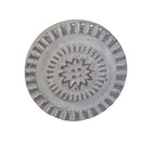deurknop metaal rond distressed MK26/G