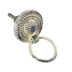 meubelgreep RING PULL /wit antiek
