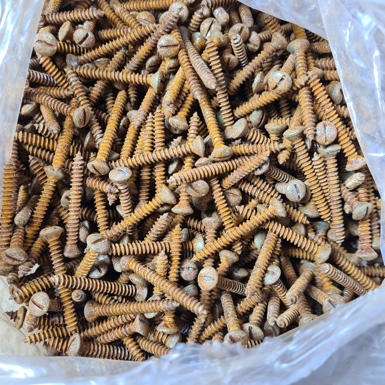 Bolkopschroefbruin 6 x 32 mm