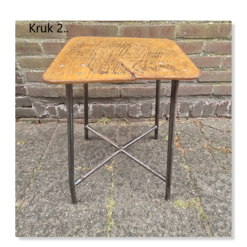Kruk industrieel vintage