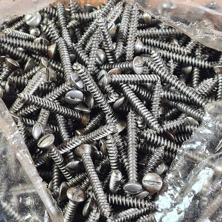 Bolkopschroef antique 6 x 32 mm