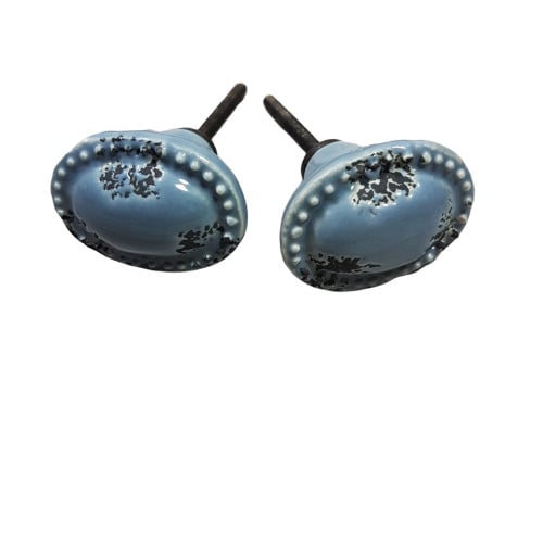 porseleinen knop shabby chic-gr