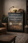 decoupage papier hardware