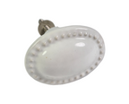 porseleinen knop Ovaal/ wit-large