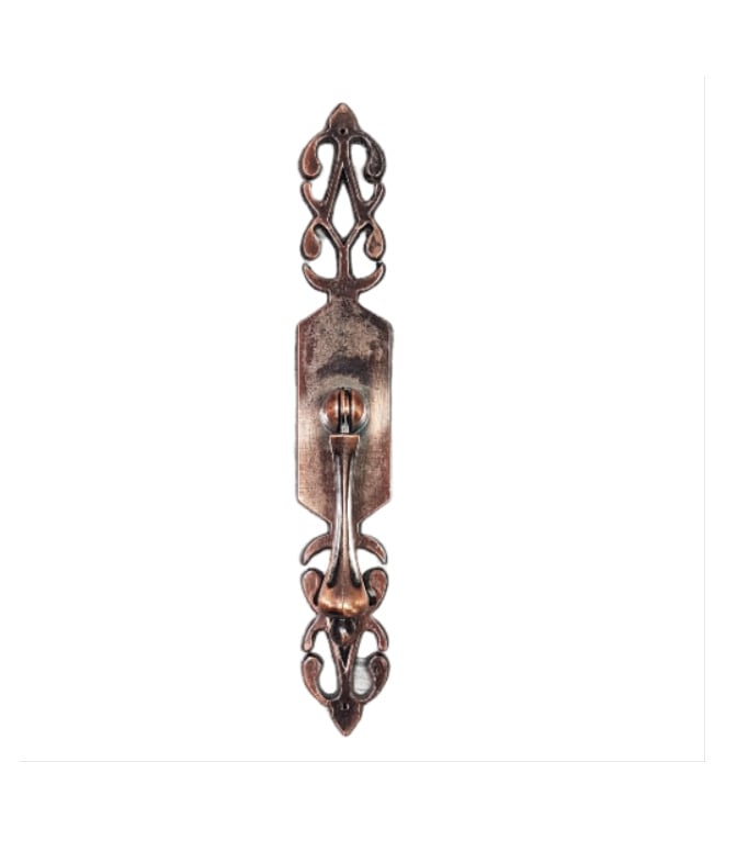 Vintage greep brass tall