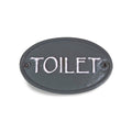 Deurbordjes TOILET -Grijs NIEUW