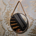 Ronde spiegel met jute touw 36 cm