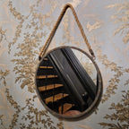 Ronde spiegel met jute touw 36 cm