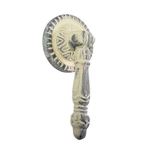 greep LONG PULL- antiek wit