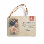 brocante label carte postal Vienne