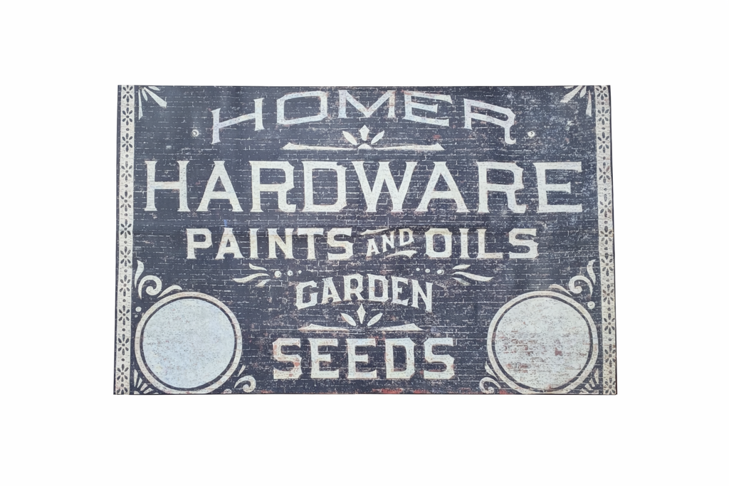decoupage papier hardware