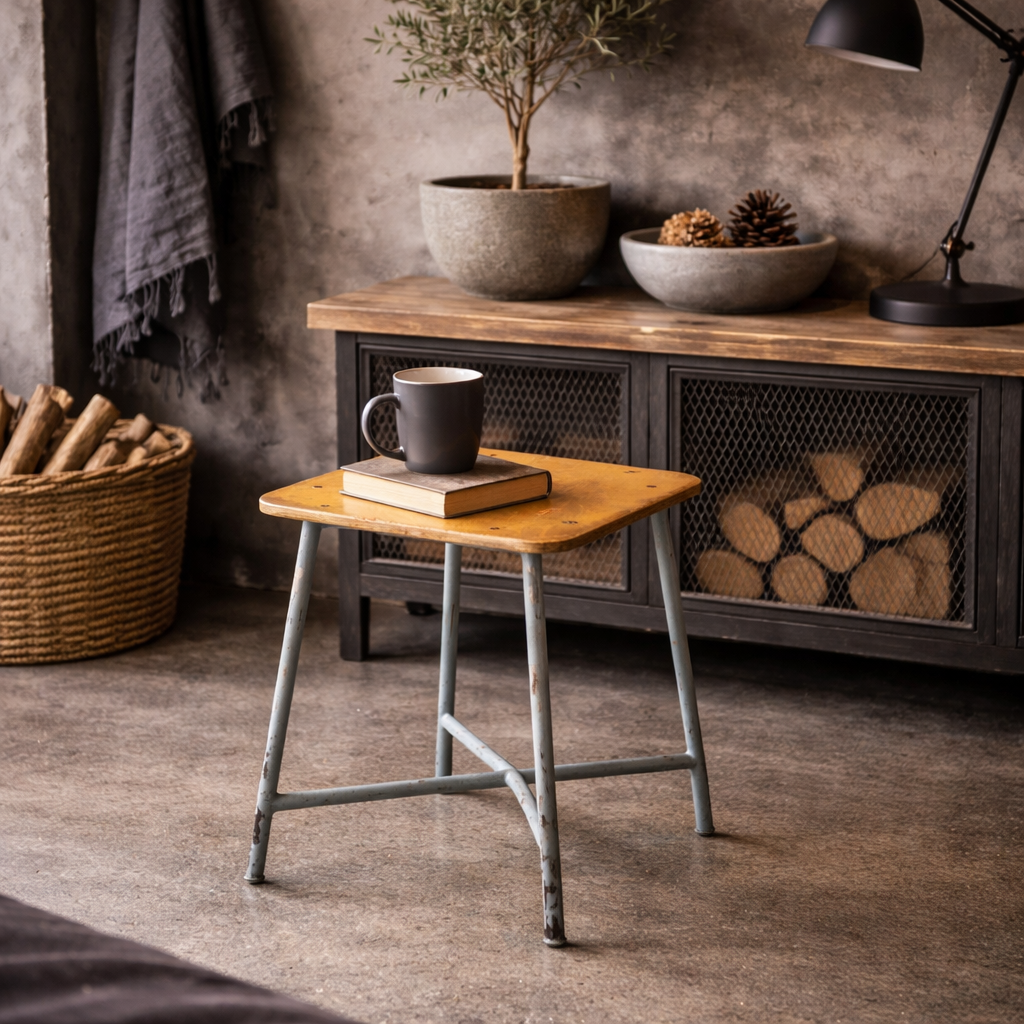 Kruk industrieel vintage