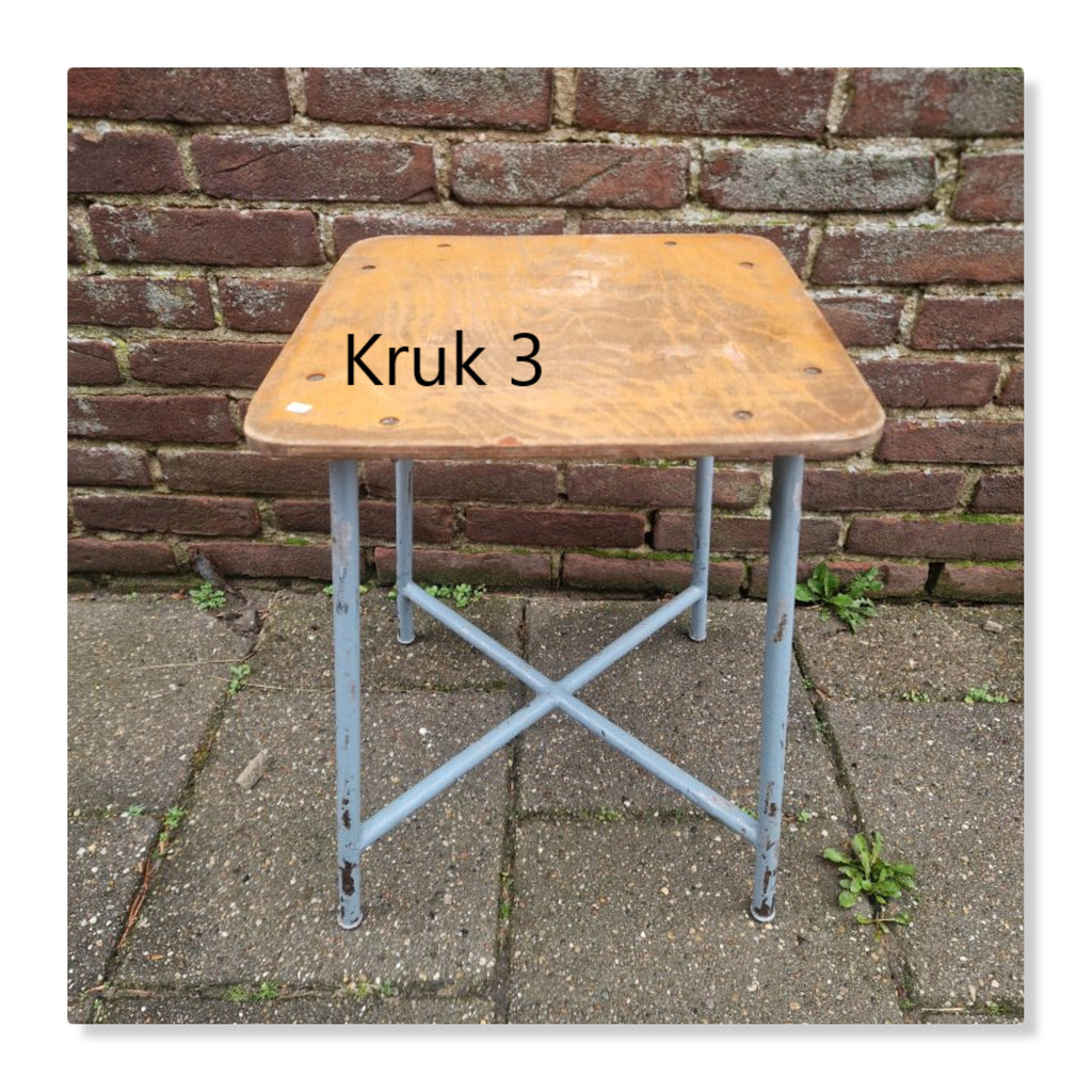 Kruk industrieel vintage