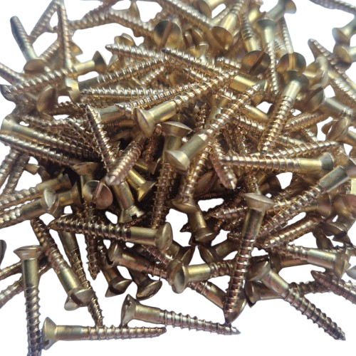 Bolkopschroef messing 6 x 20 mm