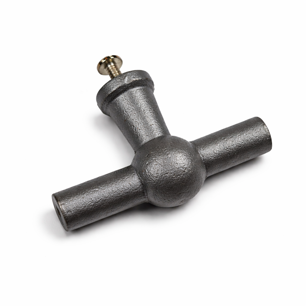 T-knop Grijs-XL