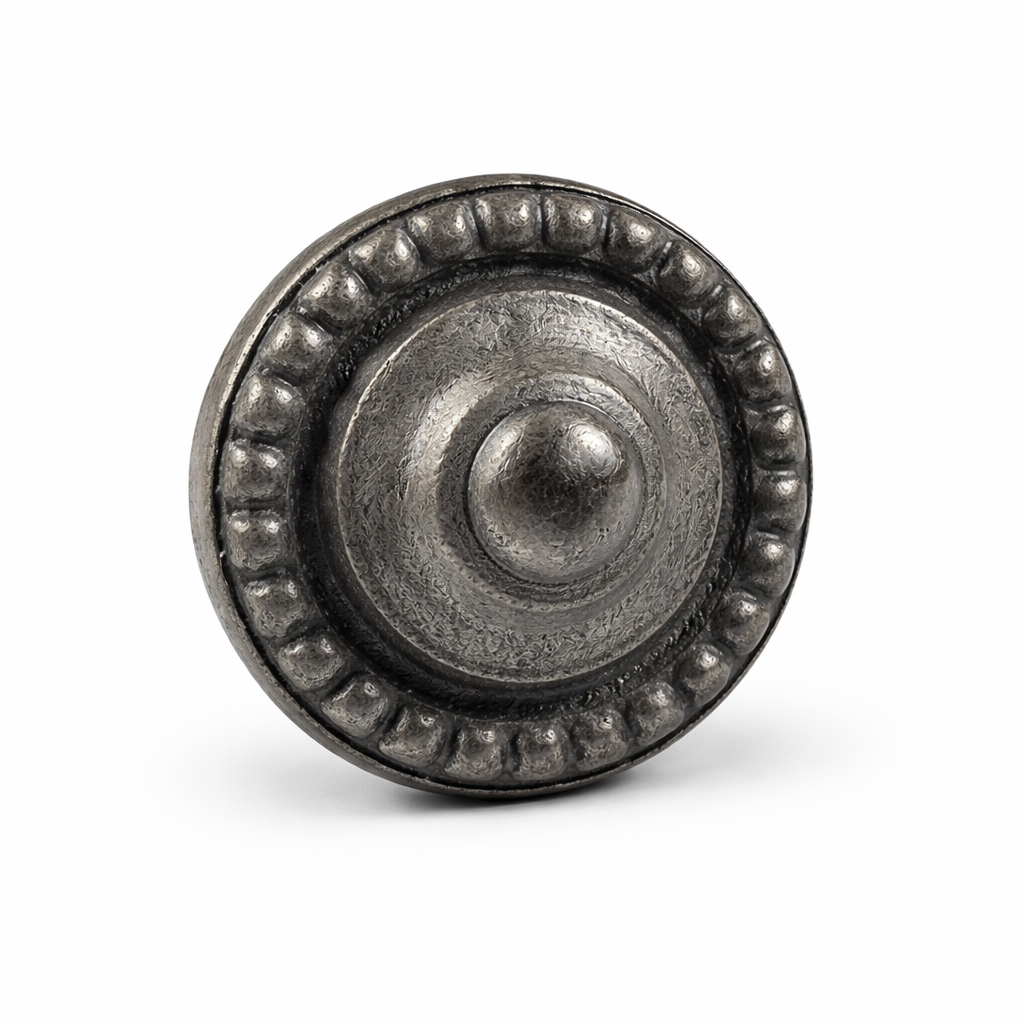 Metalen knop rond MK28