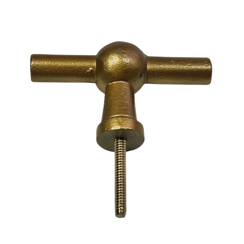 T knop Cross-goud